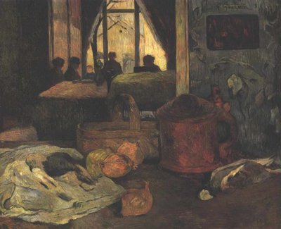 Still Life with Interior by Paul Gauguin